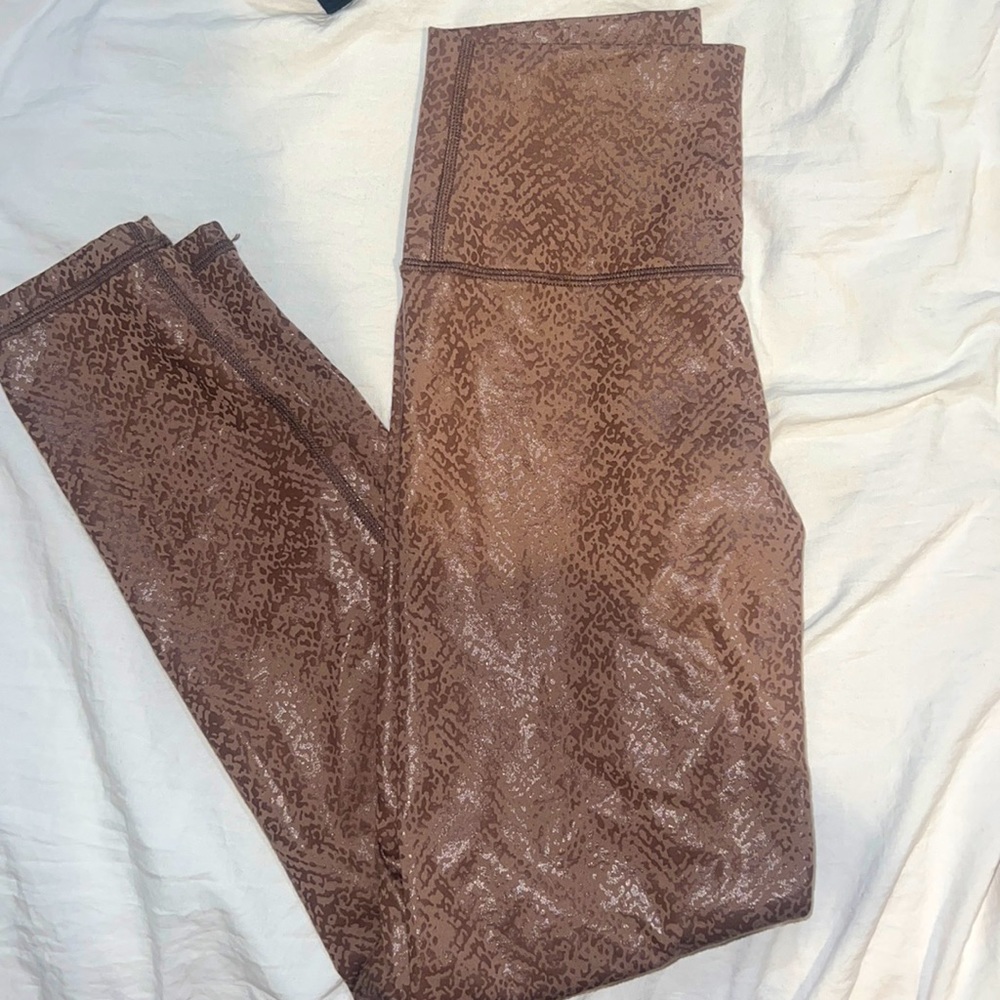 snakeskin leggings